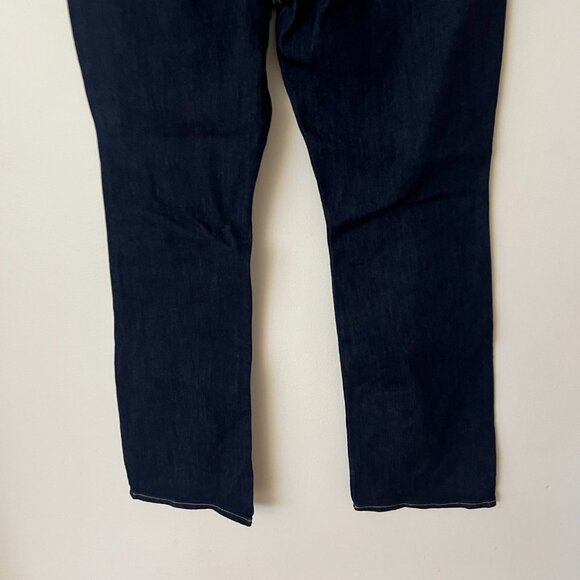 Old Navy Mid-Rise Wow Boot Cut Jeans Dark Wash Women's Size 12 Short - Picture 6 of 8